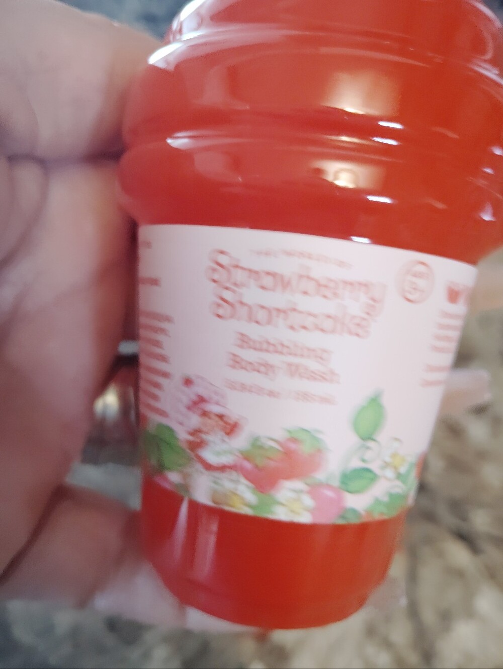 Strawberry Shortcake Bubbling Body Wash - Pink & Red (1) Unit - Picture 4 of 6